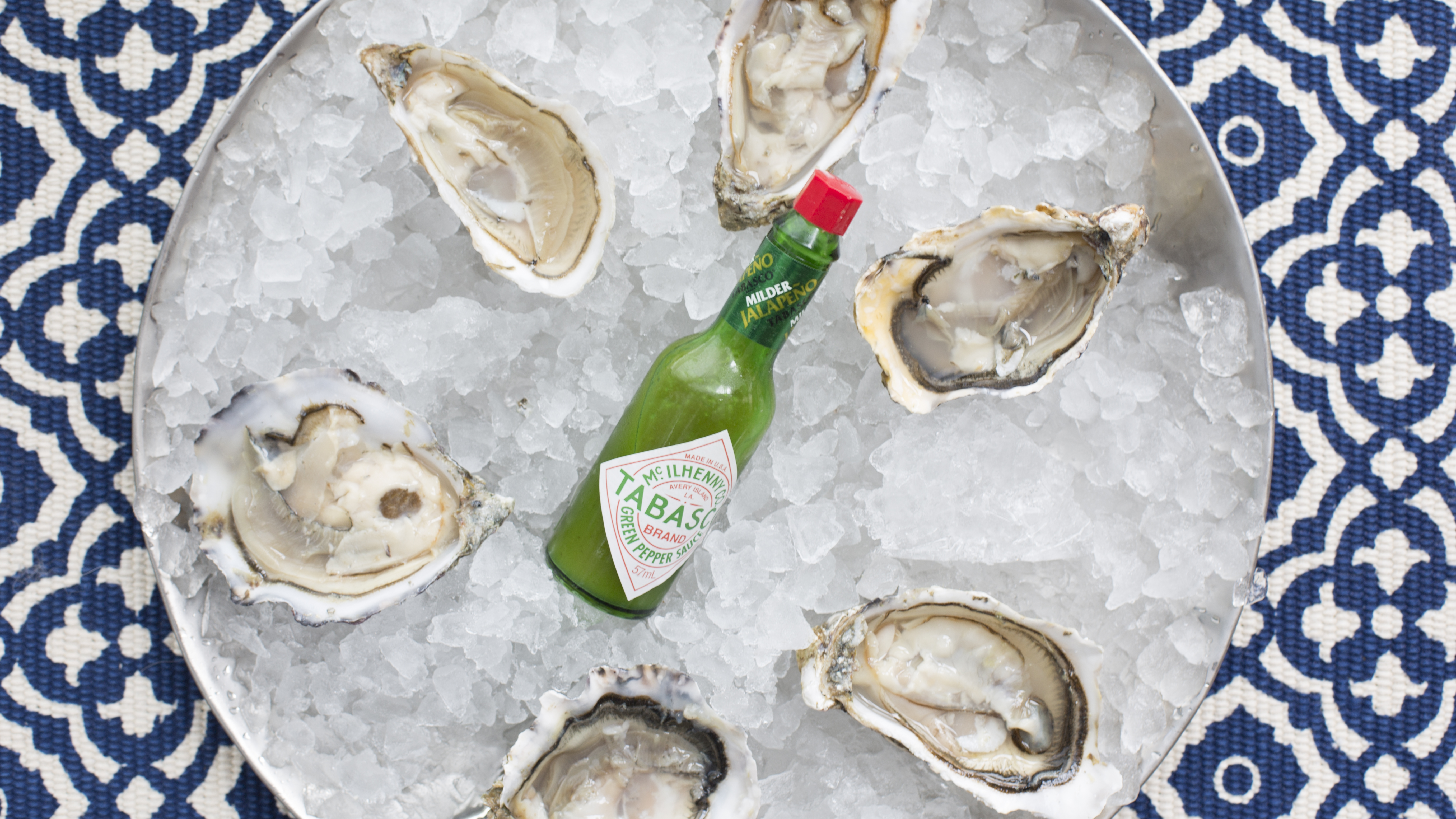 Tabasco and oysters are classic pair